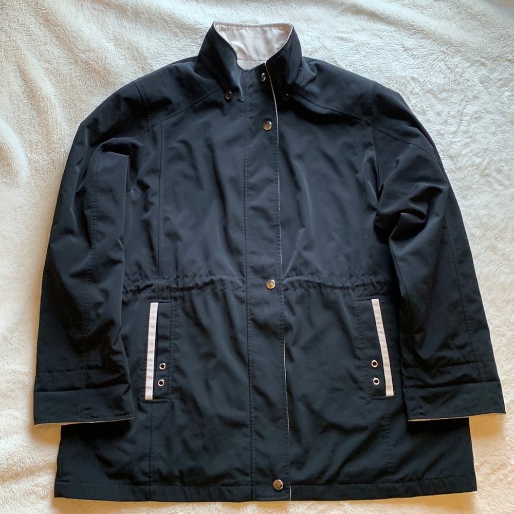 Liz Claiborne Black and Tan Coat